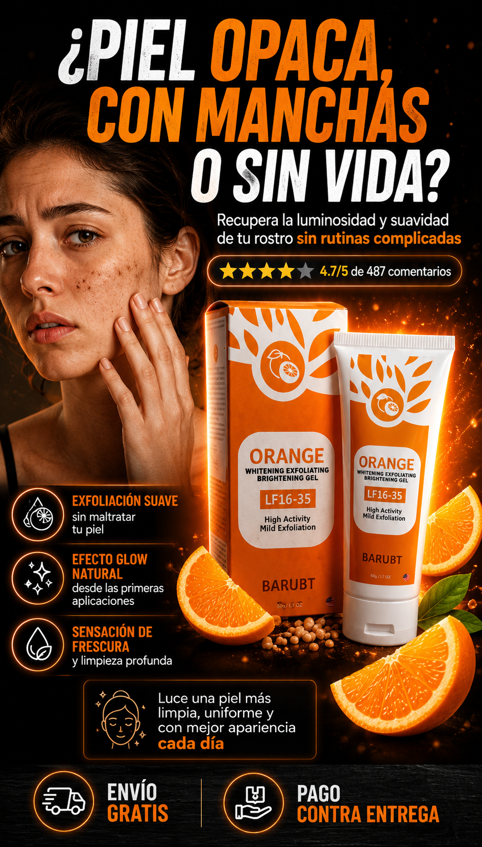 GEL EXFOLIANTE ORANGE