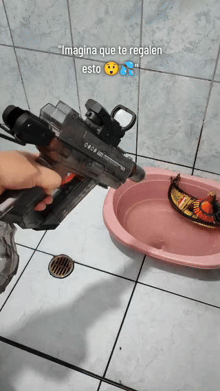 PISTOLA DE AGUA UZI PRO - TSP