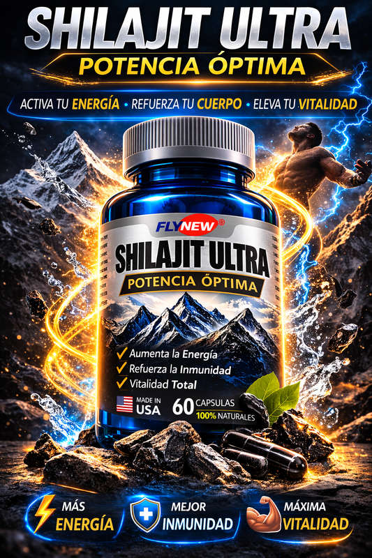 SHILAJIT ULTRA – POTENCIA NATURAL PARA TU ENERGÍA Y VITALIDAD