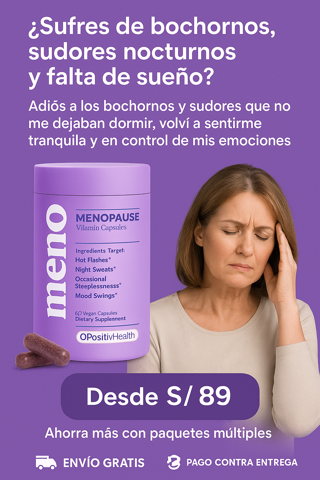 👩 MENO - VITAMINAS PARA LA MENOPAUSIA