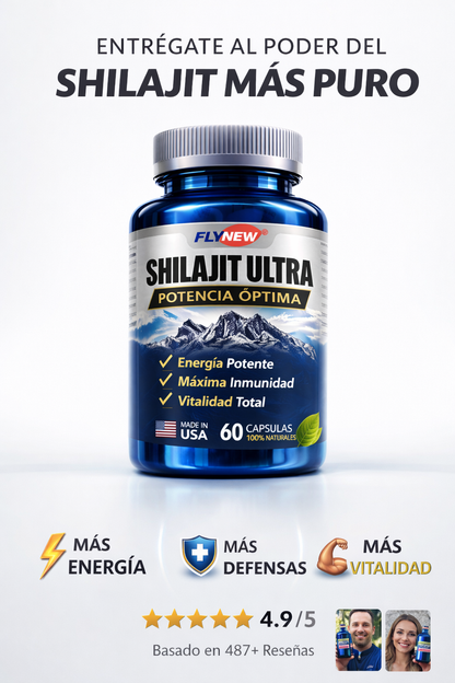 SHILAJIT ULTRA – POTENCIA NATURAL PARA TU ENERGÍA Y VITALIDAD