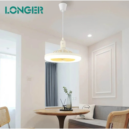 VENTILADOR CON LUZ LED MULTIFUNCIÓN – FOCO