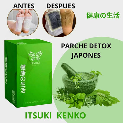 ITSUKI - DETOX 30 PARCHE PARA PIE ELIMINA TOXINAS