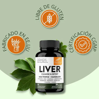 LIMPIEZA HEPATICA NATURAL Y EFECTIVA LIVER