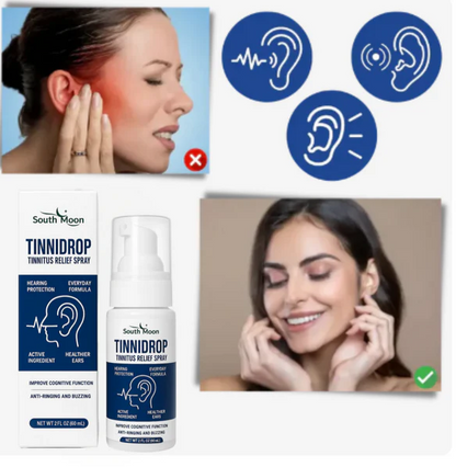 TINNIDROP - SPRAY AUDITIVO - ALIVIA  EL TINNITUS Y EL DOLOR