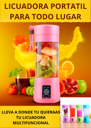 LICUADORA PORTATIL PARA TODO LUGAR
