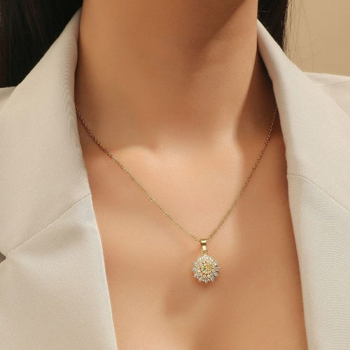 Collar Girasol Giratorio 🌻