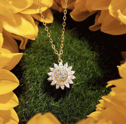 Collar Girasol Giratorio 🌻