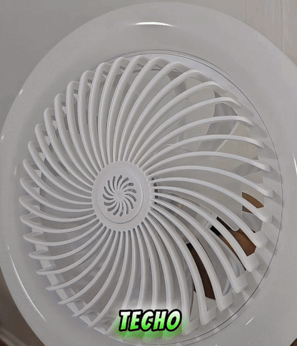 VENTILADOR CON LUZ LED MULTIFUNCIÓN – FOCO